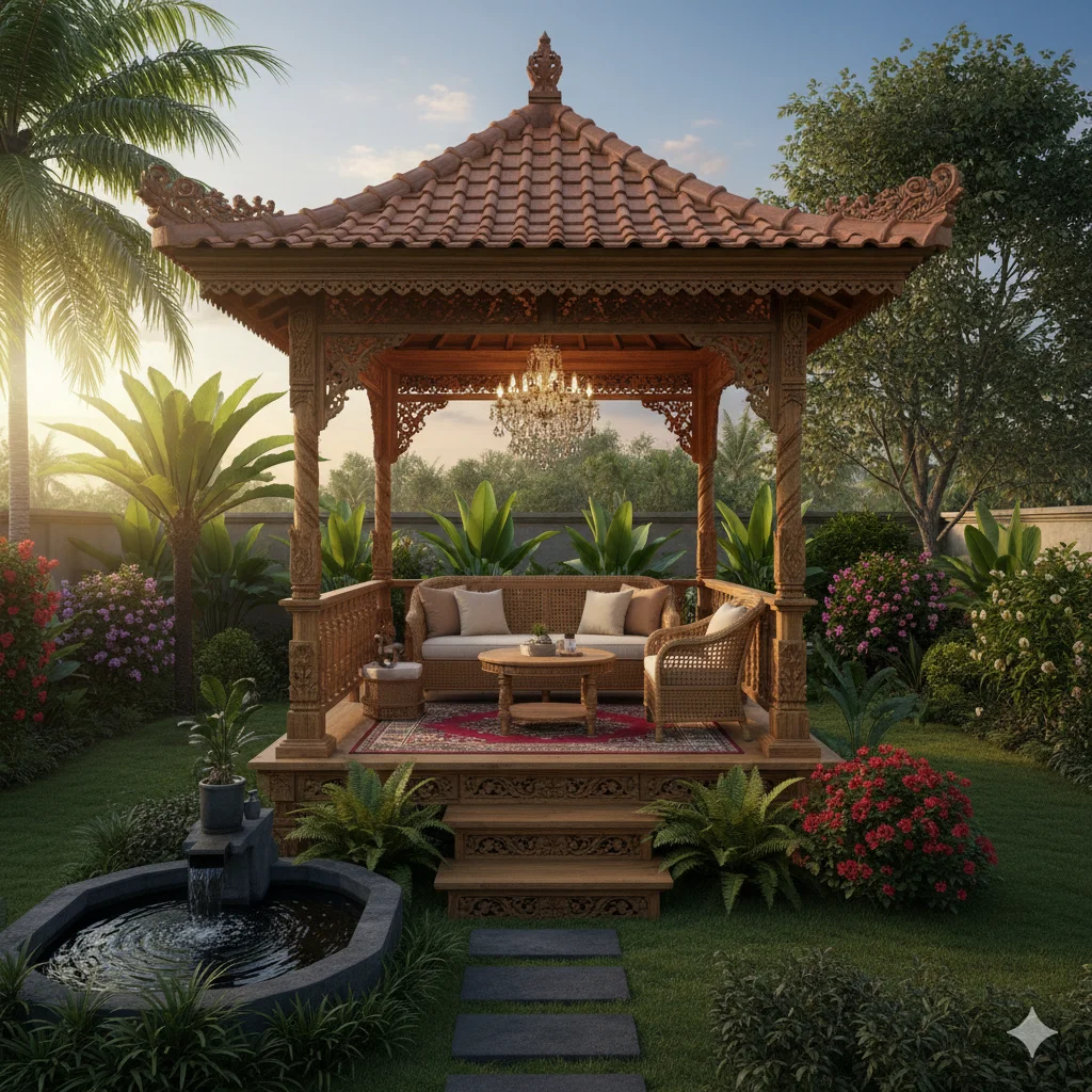 Proses Pengerjaan Gazebo